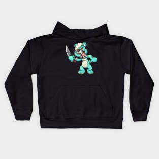 Evil Teddy bear Kids Hoodie